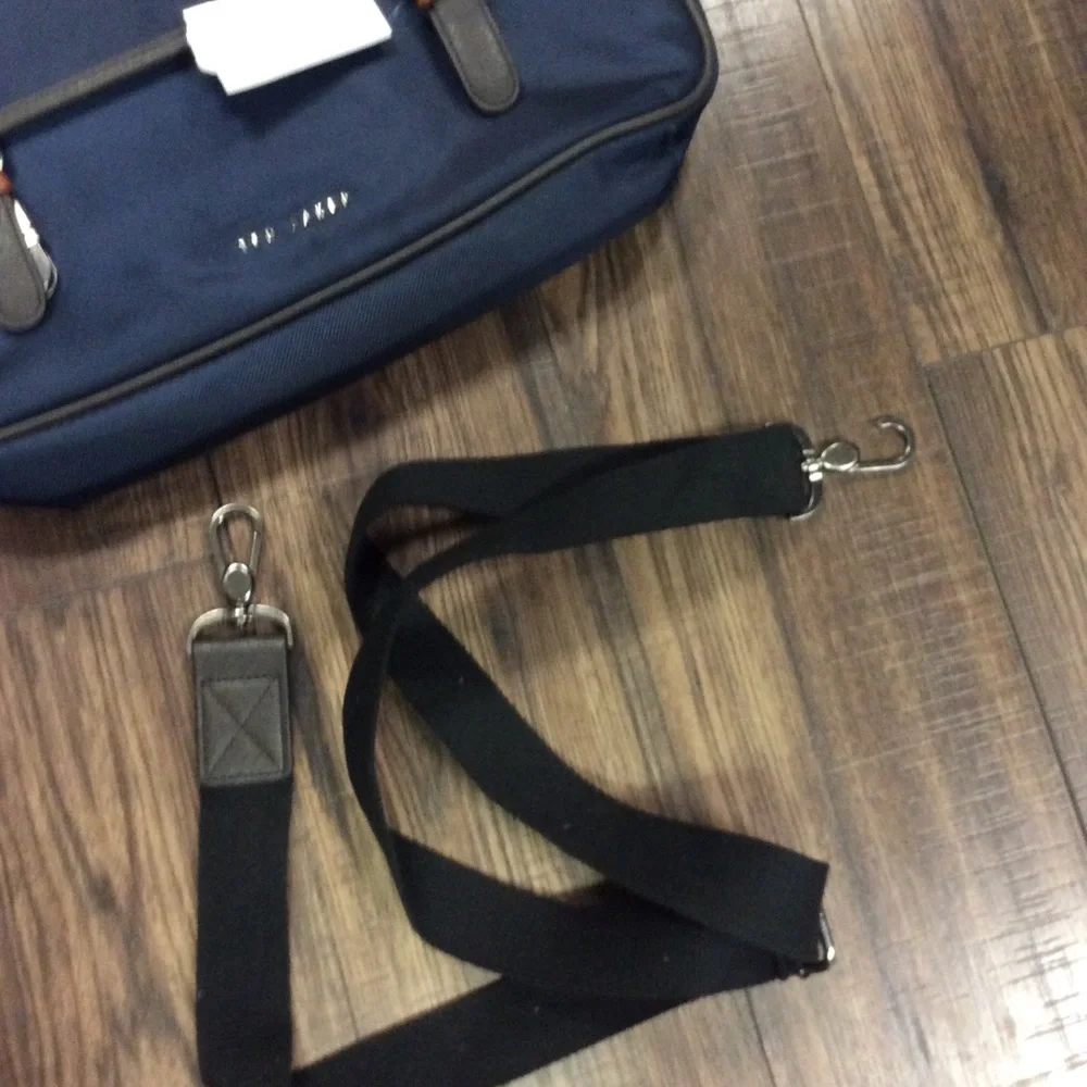 Ted Baker London Navy Cattar Messenger Bag